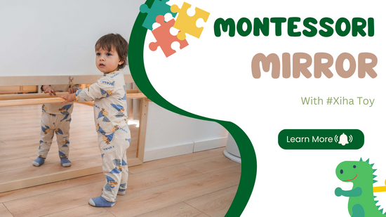 Fostering Toddler Independence: The Toddler Montessori Walk Mirror