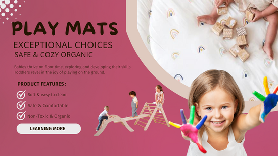 Exceptional Choices for Safe and Cozy Organic Play Mats