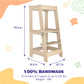 The Foldable Helper Tower With Stool