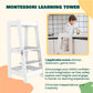 The Foldable Helper Tower With Stool